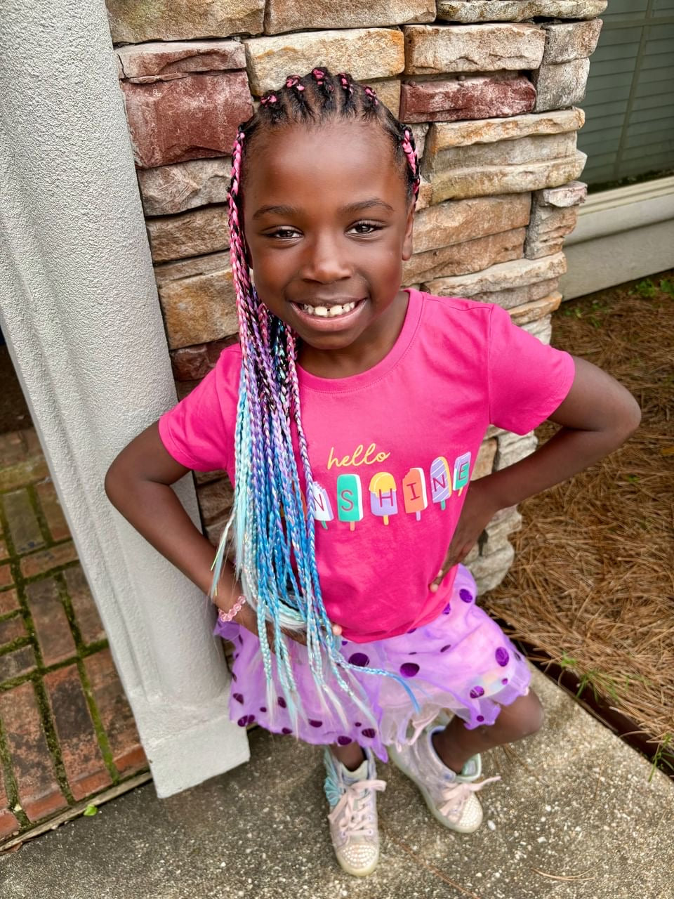 Shadow -  Tinsel Ombré Braiding Hair