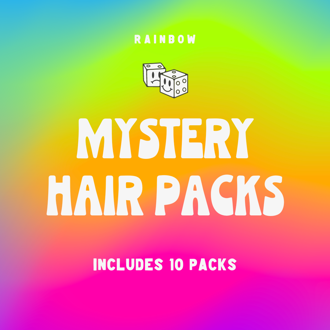 Rainbow - Mystery Braiding Hair 10 Pack